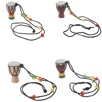 Drewniany klasyczny perkusista Jambe Mini Djembe p