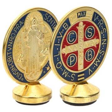 СВЯТАЯ АВТОМОБИЛЬНАЯ МЕДАЛЬ УКРАШЕНИЯ РОДНАЯ СЦЕНА ИЗ МЕТАЛЛА