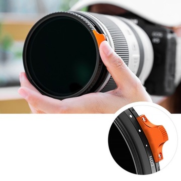 СЕРЫЙ ФИЛЬТР РЕГУЛИРУЕМЫЙ ФЕЙДЕР KF NanoX ND2-400 77 мм