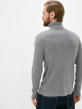 CALVIN KLEIN JEANS SWETER MĘSKI KASZMIR XXL