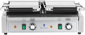Контактный гриль 3600Вт Royal Catering RCPKG-3600-S