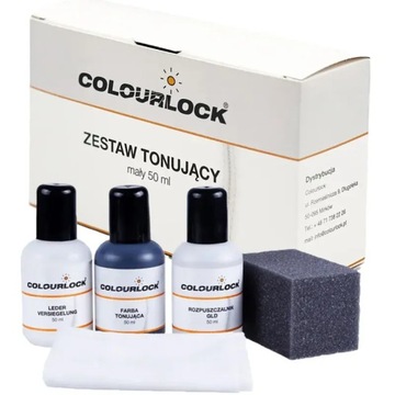 Zestaw do renowacji skórzanej tapicerki,kierownic Volvo Colourlock 50 ml