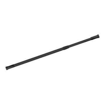 DRĄŻEK prysznicowy na zasłonkę ROZSUWANY 70-120cm czarny