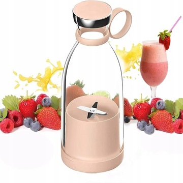 SOKOWIRÓWKA BLENDER PRZENOŚNY USB WIELOFUNKCYJNY czarny 50 W