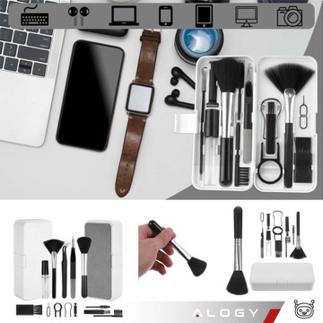 НАБОР ДЛЯ ЧИСТКИ КЛАВИАТУРЫ ТЕЛЕФОНА, НАУШНИКИ, 18в1, ЩЕТКА ЩЕТКА