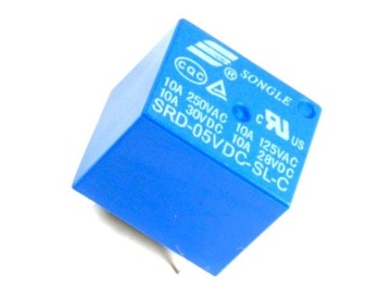 Przekaźnik SONGLE SRD-05VDC-SL-C -5V styki 250vAC