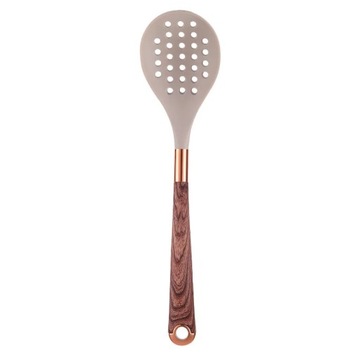 Natural Teak Cooking Spoon Scoop Kitchen Wooden Spatula Non-stick Utensils