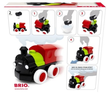 Паровозик Brio Steam & Go