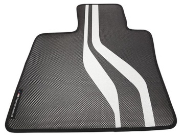 Оригинальные коврики BMW E39 черные бархатные.