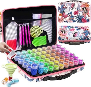 Etui i akcesoria do haftu diamentowego Diamond Painting - BEZ DIAMENTÓW