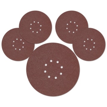 PAPIER ŚCIERNY KRĄŻEK RZEP DYSK 180MM GR.150 5SZT