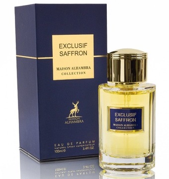 MAISON ALHAMBRA EXCLUSIF SAFFRON EDP 100 ML