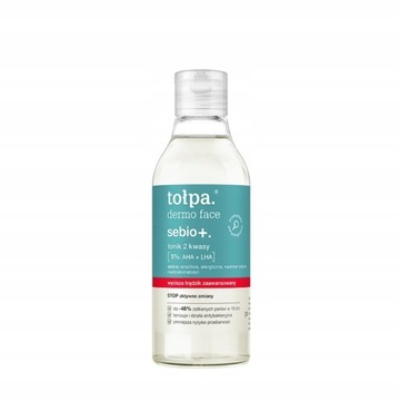 tołpa dermo face sebio+ tonik 2 kwasy 200 ml 200 ml