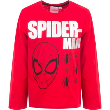 Bluzka długi rękaw 98 cm SPIDERMAN 3 lata Marvel