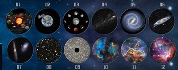 ЗВЕЗДНЫЙ ПРОЕКТОР ПЛАНЕТАРНЫЙ ВРАЩАЮЩИЙСЯ СВЕТОДИОДНЫЙ НОЧНИК USB + 12 ПРОЕКЦИЙ