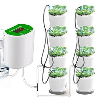 АВТОМАТИЧЕСКАЯ СИСТЕМА КАПЕЛЬНОГО ПОЛИВА С ТАЙМЕРОМ, ЗАРЯДКА через USB