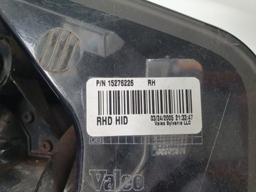 CADILLAC CTS SVĚTLO PŘEDNÍ PRAVÁ XENON UK