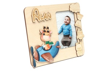 3D-рамка с детским отпечатком, подарок на день рождения, 10x15