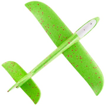 САМОЛЕТ ИЗ ПЕНОСТРОЕНИЯ 49 СМ СО СВЕТОДИОДНОЙ ПОДСВЕТКОЙ