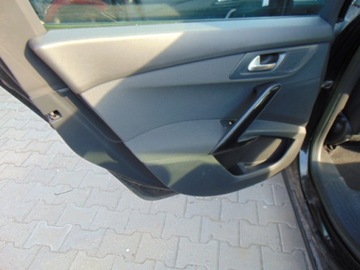 DVEŘE LEVÉ ZADNÍ PEUGEOT 508 SEDAN KOMPLETNÍ 2012R