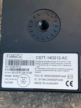 МОДУЛЬ BLUETOOTH FOCUS MK3 CS7T-14D212-AC