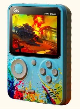 ПОРТАТИВНАЯ ИГРОВАЯ КОНСОЛЬ MINI RETRO GAMEBOY В КОМПЛЕКТЕ 500 ИГР АВ-КАБЕЛИ