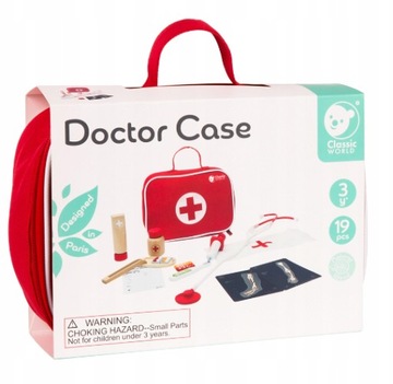 Деревянный набор «Маленький доктор» Аксессуары для чемодана Classic World Accessories