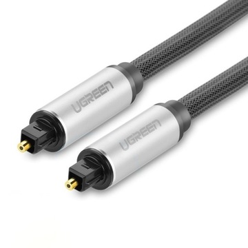 UGREEN KABEL OPTYCZNY AUDIO TOSLINK SPDIF 3m PRZEWÓD DOBRA JAKOŚĆ DŹWIĘKU