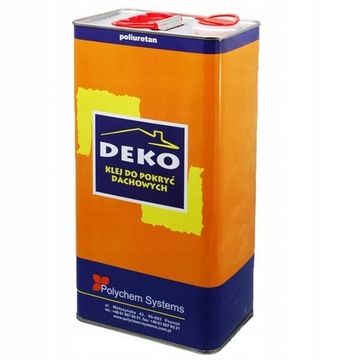 KLEJ DO POKRYĆ DACHOWYCH DEKO 5KG DEKARSKI