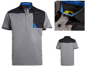 T-SHIRT KOSZULKA ROBOCZA SPORTOWA HORTEN COOLDRY ODBLASKOWA L