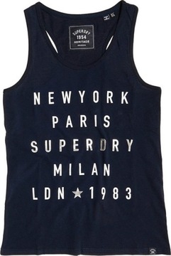 T933 ТОП ЖЕНСКАЯ ФУТБОЛКА С БУКВАМИ SUPERDRY XL
