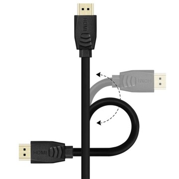 Agog X-01 Kabel HDMI 2.0 4K 60Hz 3d MIEDŹ ARC 1m