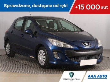 Peugeot 308 I Hatchback 5d 1.6 HDi 16V 90KM 2007 Peugeot 308 1.6 HDi, Salon Polska, Klima