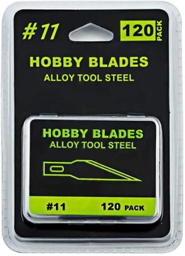 HEADLEY TOOLS HOBBY OSTRZA DO NOŻYKÓW 120 SZT