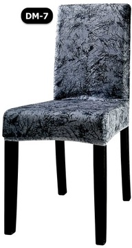 ПОКРЫТИЕ НА СТУЛ, VERION PATTERN, БЕЖЕВЫЙ ВЕЛЮР