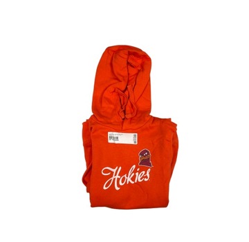 Толстовка женская оранжевая Virginia Tech Hokies S