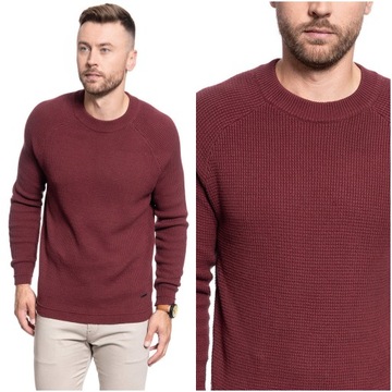 Męski sweter Mustang EMIL C WAFFLE XL