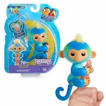 FINGERLINGS LEO INTERAKTYWNA MAŁPKA NA PALEC 70 dźwięków