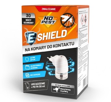 ЭЛЕКТРО ФУМИГАТОР ОТ КОМАРОВ И МУХ КОНТАКТНО + ЖИДКОСТЬ 30МЛ NO PEST