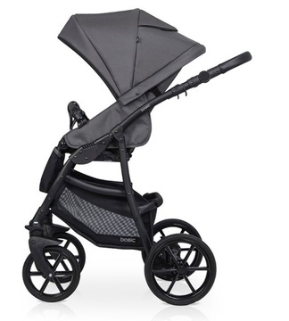 ПОЛЬСКАЯ МНОГОФУНКЦИОНАЛЬНАЯ КОЛЯСКА 3В1 / RIKO BASIC 2023 CARBON