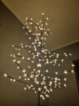 Декоративная светодиодная ёлка 220 см Новогодняя