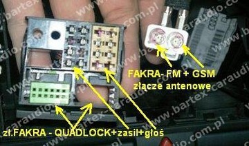 Модуль адаптера AUDI 04->Activ System BOSE 14352