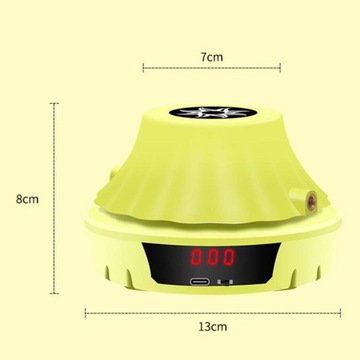 Lovoski Smart Скакалка для прыжков на скакалке с контролем скорости, желтый