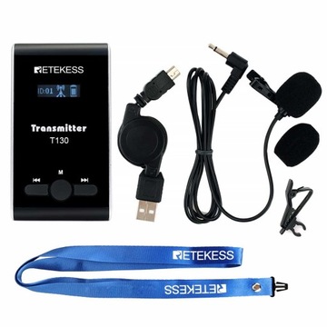 Система церковного перевода Retekess T130-T131 с зарядной станцией, 60 м