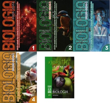 Witowski Biologia 2005-2024. Tom 1-4 + gratis Biologia Omega