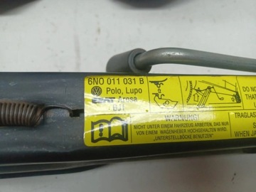 VW LUPO POLO ZVEDÁK KOLA KLÍČ