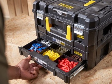 STANLEY FMST1-71981 Zestaw 2 skrzyń narzędziowych Pro-Stack jak TSTAK