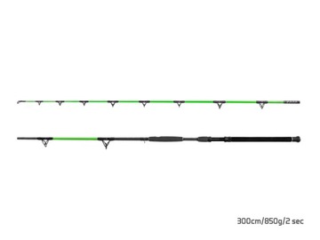 Wędka Delphin WALKYRA / 2 składy, 300cm/850g