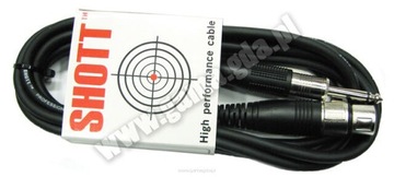 BB-005 Микрофонный кабель XLR/Jack Shot длиной 3 м