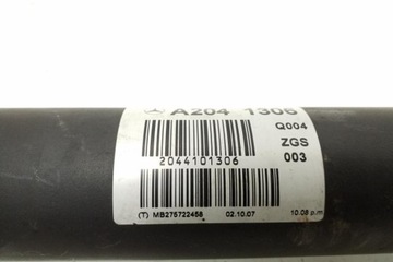 HŘÍDEL HNACÍ MERCEDES-BENZ C (W204) A2044101306 2011